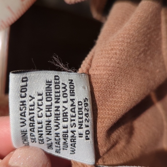 Two-Twenty Collection Vintage Corduroy Button Jumper Dress Sleeveless SML y2k - Picture 9 of 11